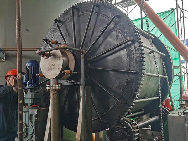 Natural gas desulfurization filter