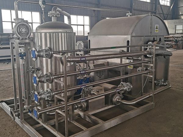 Rotary drum vacuum filter